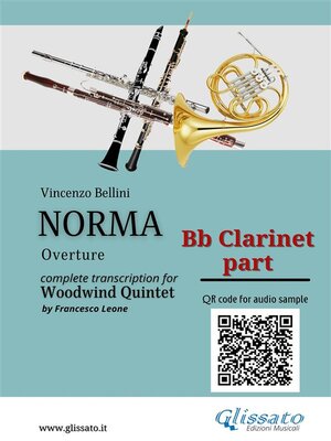 cover image of Bb Clarinet Part of "Norma" For Woodwind Quintet
